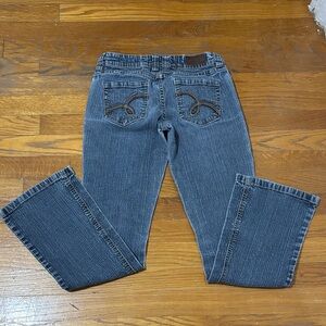 BONGO low rise y2k Dark Blue Flare Jeans